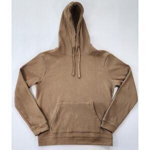 American Eagle Sweater Womens Small Brown Hooded Knit Casual AE Outfitters